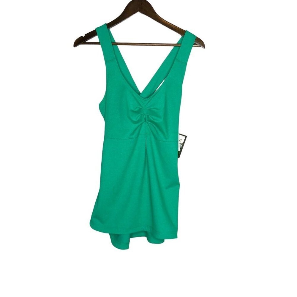 Kavu Women's NWT Grace‎ Tank Kelly Green Size Medium Athletic Tank Top